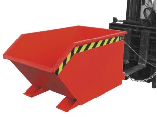 Kiepbak voor spaanders,HxLxB 680x1440x780mm,0,5m³,draagverm. 1000kg - 1
