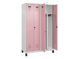 PBM-locker,HxBxD 1950x1200x500mm,4vak,vak B 300mm,draaigrendel