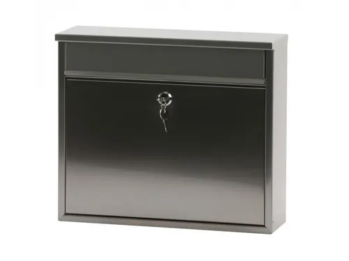 Wandbrievenbus 31.5cm RVS