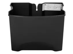 Binnenbak 15 Liter Kunststof Zwart Front Step Rvs Rubbermaid