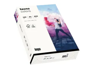 Inapa Tecno colors Gekleurd papier A4 Wit 120 gram 250vel - 2