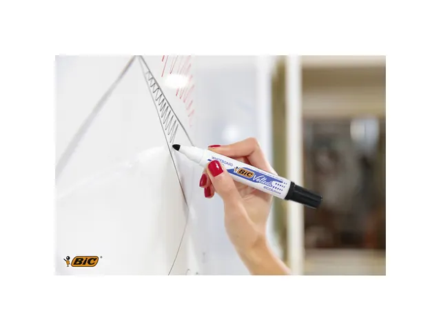 Marqueur tableau blanc BIC Velleda 1701 ogive Large noir