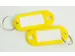 Porte-clés, ft 23 x 45 mm, couleurs assorties, paquet de 25 pièces