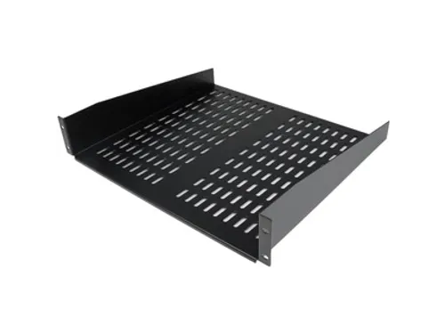 2U 16in Universal Rack Mount Shelf
