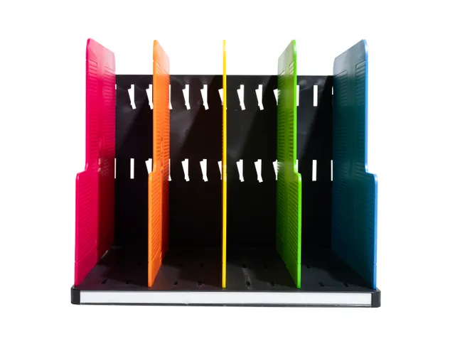 MODULOTOP sorteerder 5 vak harlekijn