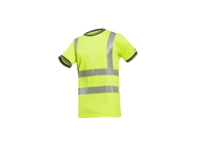 Sioen Pulcini 3889 hi-viz T-shirt, fluo geel, maat S, per stuk