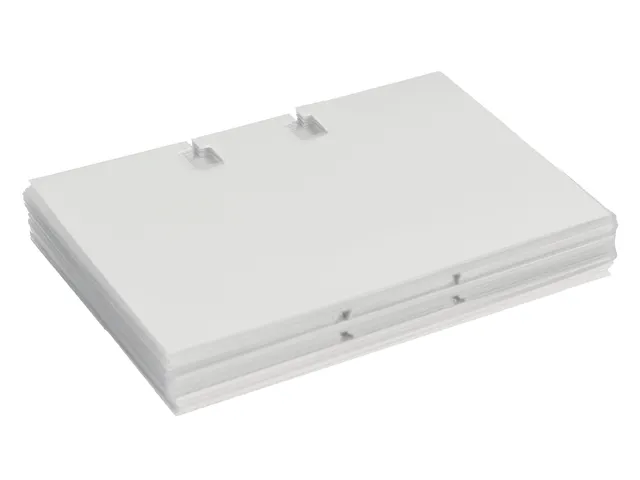 Hoezen Westcott tbv Rolodex AC-E744539 50stuks 10,2x1,6x6,8cm