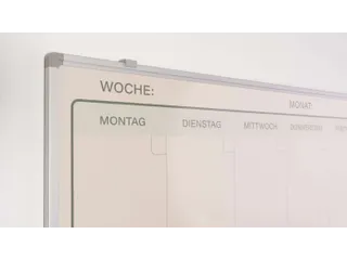 Weekplanner Elegance Duits softline profiel 8mm 90x120cm aluframe - 4