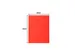 100 dossiermappen FOREVER 250 100%gerecycleerd 24x32cm Rood