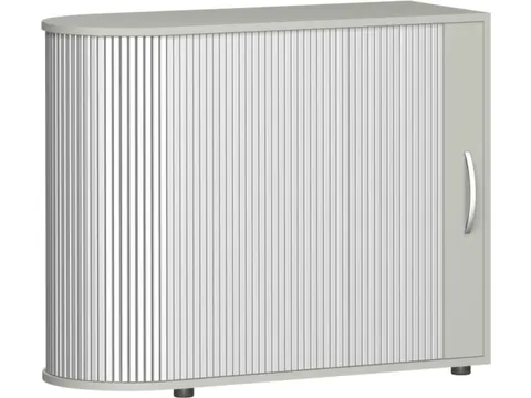 jaloeziedeurkast,HxBxD 830x1000x400mm,1xhouten vloer,2 OH,romp RAL7035