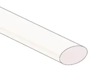 OUTLET Thermische Krimpkous 12.7mm - Transparant - 25 Stuks - 1