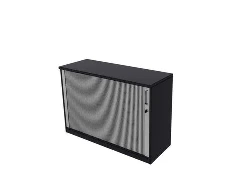 jaloeziedeurkast,HxBxD 825x1200x445mm,1xhouten vloer,2 OH,CC-zwart