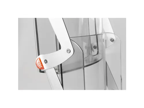 Brochurehouder Deluxe A4 Transparant opvouwbaar