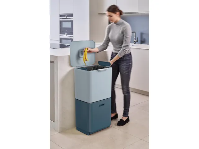 Sky Intelligent Waste Prullenbak Totem 2.0 RVS 60 Liter