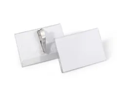 Universele badge met krokodillenklem 54x90mm