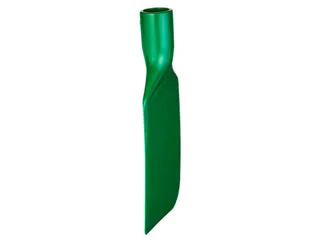 Hygiene flexibel spatelblad Groen met steelaansluiting 220mm - 2