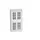 wandkast 1000x525x350mm 2xStalen bodem sokkel Ral 7035 front Ral 7035