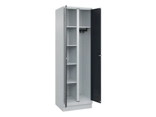 wasgoedverdeelkast,HxBxD 1950x600x500mm,vak B 300mm,draaigrendel