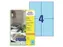 Gekleurde Etiketten Avery Zweckform 105x148mm A6 Blauw 400 stuks