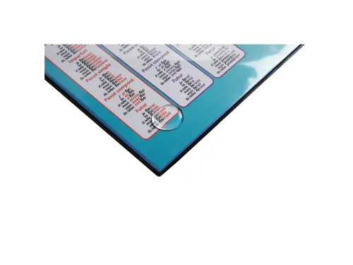 Onderlegger PVC 37,5 x57,5cm Frankrijk