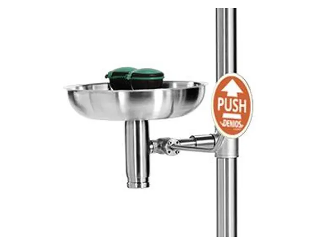 Plens-/Oogdouche,2Sproeikoppen Vast M. Wasbak,75L/Min