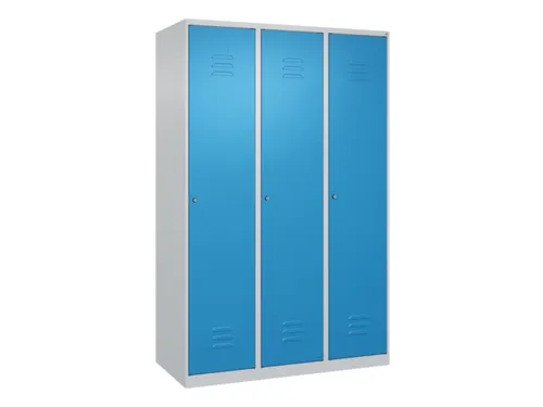 locker voor scheiding van kleding,HxBxD 1850x1200x500mm,3vak