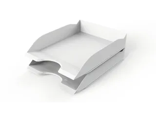 Brievenbakje Stapelbaar Basic A4 Wit - 2