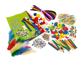 Hobby artikelen Folia met meer dan 1300 stuks assorti - 4