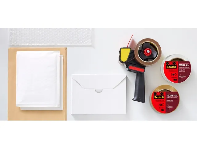 Verpakkingstape Scotch Secure Seal 50mmx50m transparant