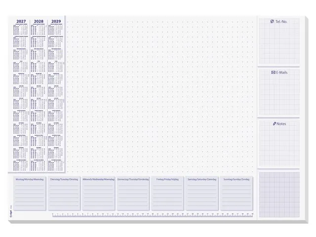 Designonderlegger Sigel Lilac 27/28/29 59,5x41cm 30 vel 80 grams
