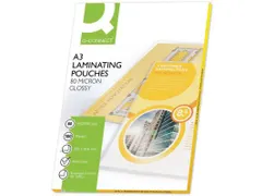 Lamineerhoes A3 Glanzend 303x426mm 2x80 Micron Doos 100 stuks