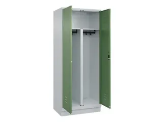 PBM-locker,HxBxD 1950x800x500mm,2vak,vak B 400mm,cil.-slot - 2