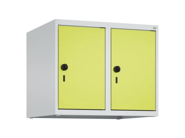 opzetkast,v. locker,2vak.,vak B 300mm,HxBxD 500x600x500mm,vleugeldeur
