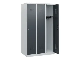 schoollocker,HxBxD 1530x900x500mm,3vak,vak B 300mm,cil.-slot - 1