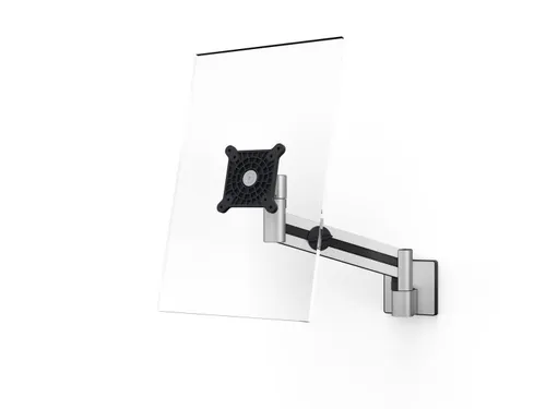 Monitor beugel met arm voor 1 scherm muurbevestiging Zilver 21-27 inch