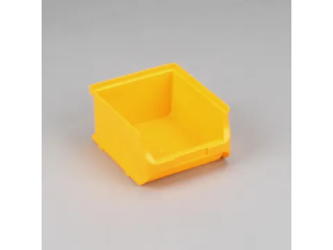 magazijnbak,HxBxD 82x137x160mm,PP,geel