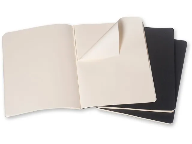 Schrift Moleskine Blanco Xl Zwart 190x250mm