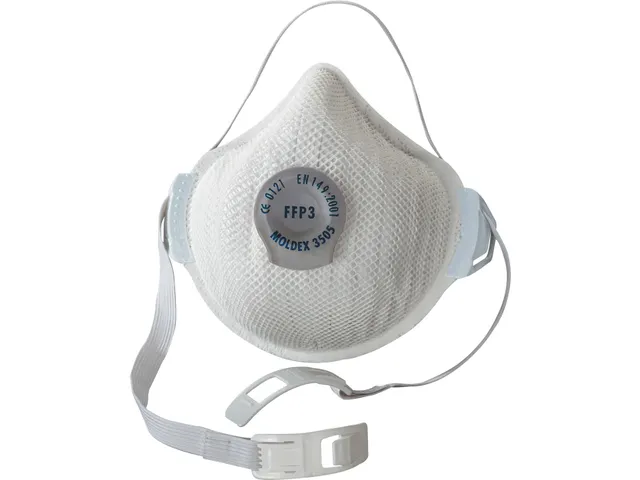 Moldex 350501 stofmasker FFP3 R met uitademventiel