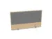 panneau de rehausse,p. table de bureau,NE-érable,BN8078-gris