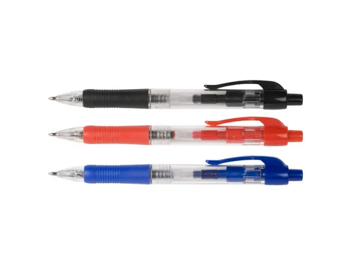 Balpen Retractable Medium Punt Zwart