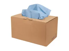 Poetspapier 143600 Verlijmd Blauw 2-laags