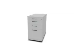 stationair ladeblok HxBxD 740x430x800mm 2 laden hangmap MP-lichtgrijs
