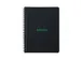 Notitieboek Rhodia Greenbook recycled A5+ lijn Soft Cover Zwart
