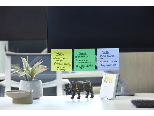 Memoblok Post-it 675-6 Super Sticky 101x101mm Oasis 6 stuks