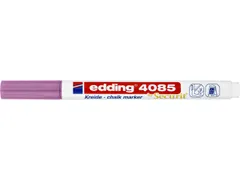 Krijtstift edding by Securit 4085 rond 1-2mm roze metallic