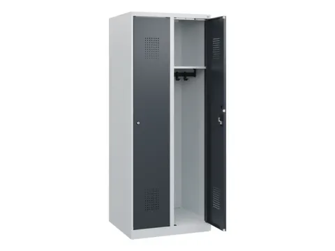 schoollocker,HxBxD 1530x600x500mm,2vak,vak B 300mm,cil.-slot