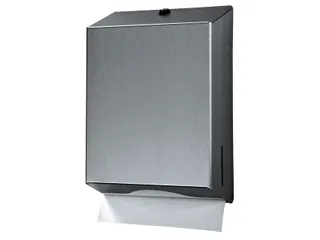 Handdoekdispenser Euro Products universeel groot zilver 438190 - 2