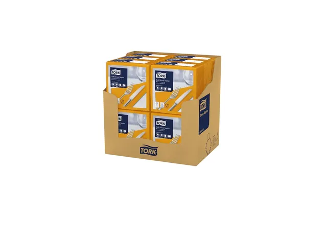 Tork 477915 Soft Dinnerservet Advanced Oranje 39x39cm