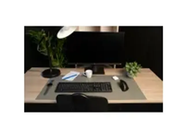 OUTLET Onderlegger PU 43x90cm nude/grijs