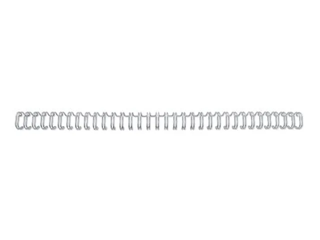 Draadrug GBC 12.5mm 34-rings A4 zilver 100stuks